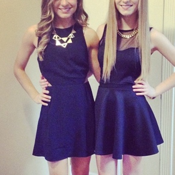 LITTLE BLACK CUTOUT DRESS - Picture 2 of 4